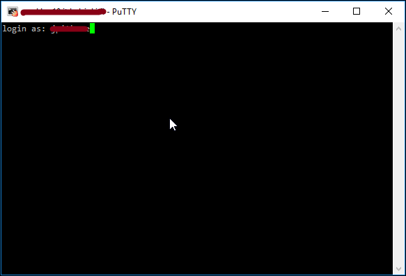 تنظیمات PuTTY برای اتصال به سرور
