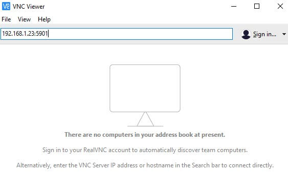 نصب vnc در لینوکس