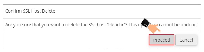غیرفعالسازی ssl
