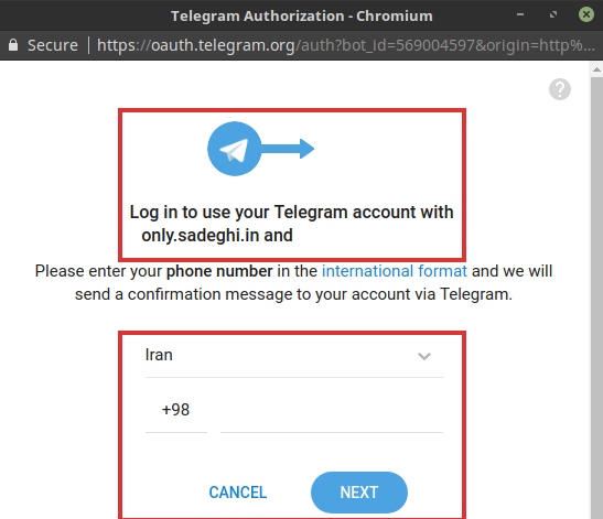افزودن عضویت با تلگرام در وردپرس
