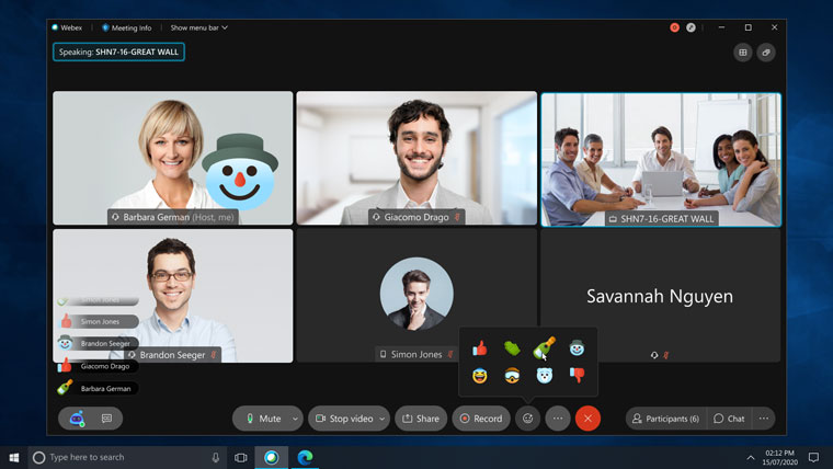 سرویس CISCO WEBEX