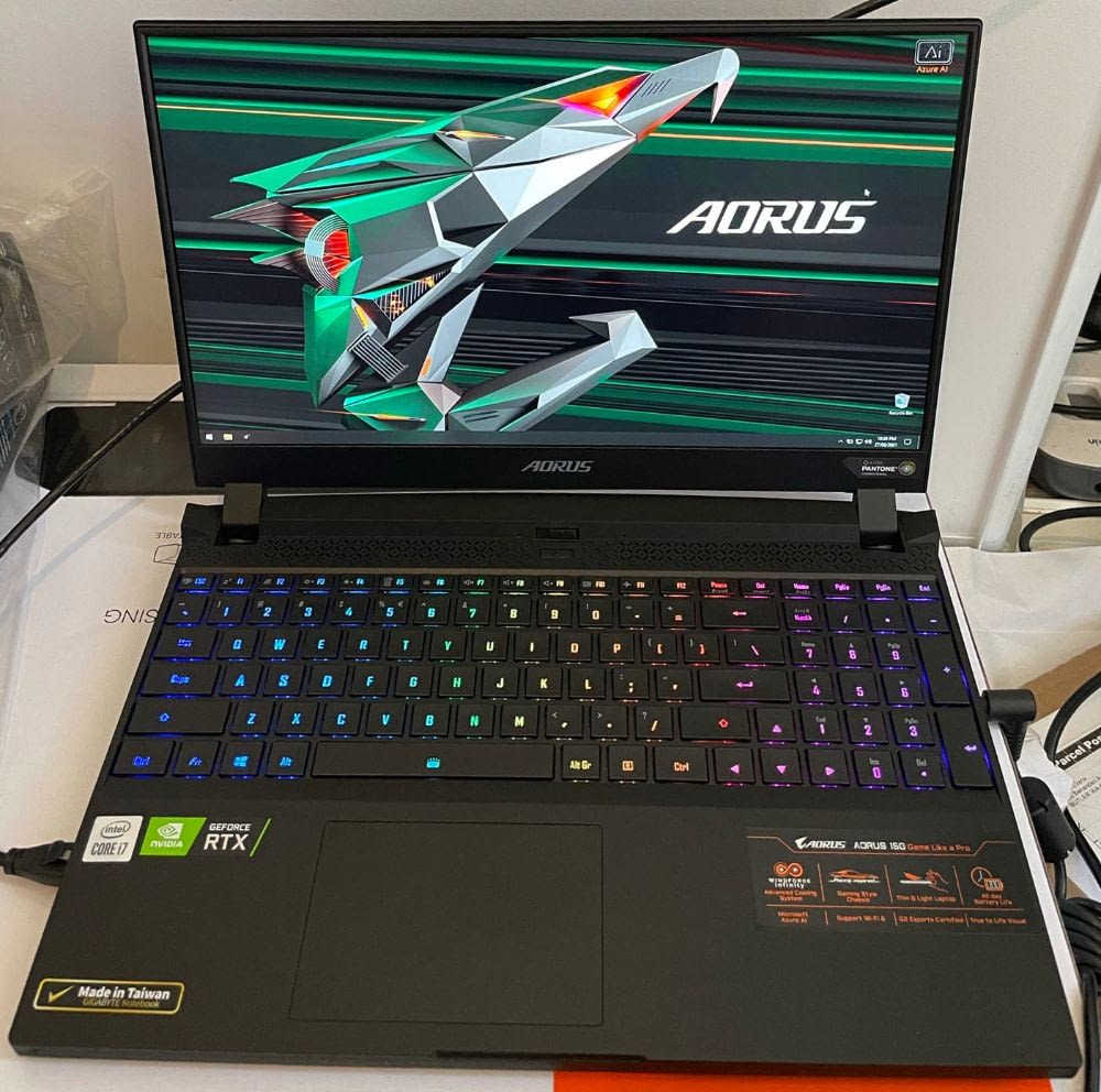 لپ تاپ Gigabyte Aorus 15G XC لپ تاپ های گیمینگ 2021