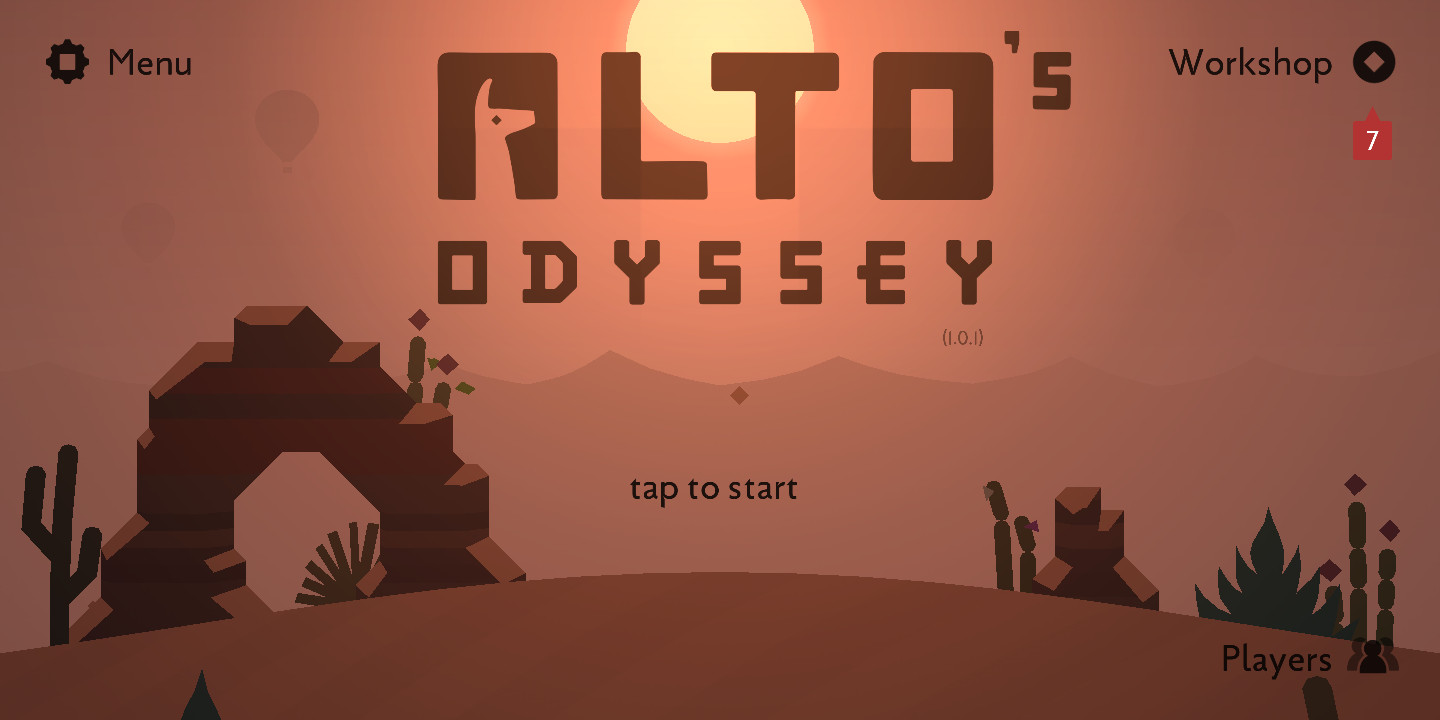 بازی رایگان اندروید Alto’s Odyssey