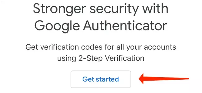 اپلیکیشن Google Authenticator