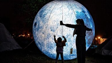 پیاده کردن فضانورد چینی در ماه