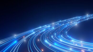 سرعت انتقال داده با فیبرنوری